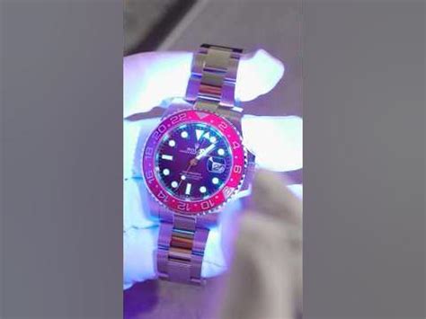 rolex pepsi uv test